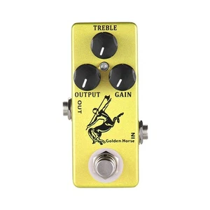 Overdrive Boost Guitar Effect Pedal Full Metal Shell True Bypass, Gold - Bild 1 von 6
