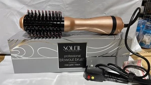Soleil Spazzola Soffiatrice Professionale Oro Rosa Nuova - Foto 1 di 4