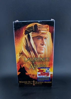Lawrence Of Arabia VHS 1962 Best Picure 7 Academy Awards  Peter O'Toole WWI - Image 1 of 3