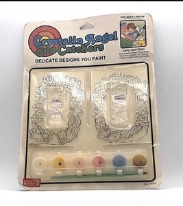 Crystalin Engel Sonnenfänger - Engel und Blumen - Vintage 1995 versiegelt - Bild 1 von 2