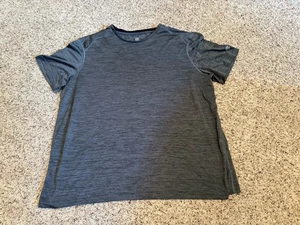 Champion Gray Short Sleeve Polyester T-Shirt Men's 2XL - Picture 1 of 4