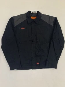 Red Kap Mechanic Technician Work Jacket Two Tone Medium Industrial Uniform #B05 - Picture 1 of 5