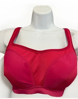 Chantelle Sports Bra high impact breathable convertible Sz 36H Fit 34H *Read EUC - Image 1 of 4