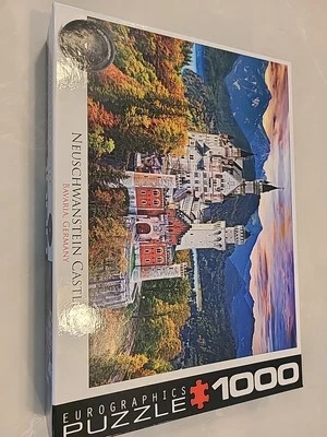 Eurographics Neuschwanstein Castle, Bavaria, Germany 1000 Pc. Jigsaw Puzzle - Image 1 of 3