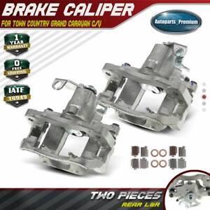 2x Rear Brake Calipers for Chrysler Town & Country 2008-2012 Dodge Grand Caravan