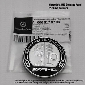 Genuine Mercedes-AMG Affalterbach 206 Front Bumper Emblem / Badge 0008170708 - Picture 1 of 14