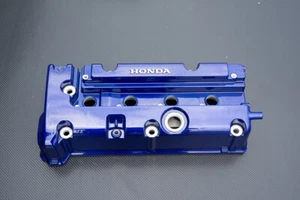 Honda K SERIES K24 K20 type r civic rsx valve cover PowderCoated JDM WRINKLE RED - Picture 1 of 8