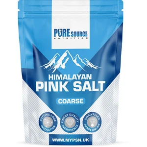 ORGANIC PINK HIMALAYAN SALT COARSE | 100 500g 1KG 2KG 5KG 10KG 25KG Food & Bath - Picture 1 of 24