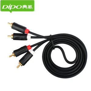 Premium 2RCA to 2 RCA Stereo Audio Cable Male-Male Cord Gold Plated 1.5m ~ 20m - Picture 1 of 8