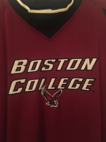 Men’s Reebok Boston College Eagles Pullover Jacket, XL, Maroon, Black, Gold, Ise Cover