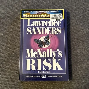 McNally’s Risk, By Lawrence Sanders. Audio Book Cassette Tapes New Sealed - Imagen 1 de 7
