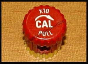 1 PCs Tektronix 366-2052-01 Knob Red Cal 0.127 ID x 0.450 OD 2215A, 2235 Oscopes - Picture 1 of 3