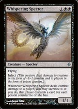 Whispering Specter ~ Near Mint New Phyrexia MTG Magic UltimateMTG Black Card