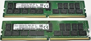 SKhynix HMA84GR7JJR4N-VK 32GB 2Rx4 PC4-2666V Server RAM - Photo 1/2