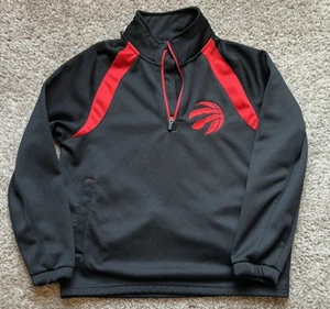 NBA Toronto Raptors 1/4 Zip Pullover Jacket S/CH 8-10 by G-III Sports - Picture 1 of 4
