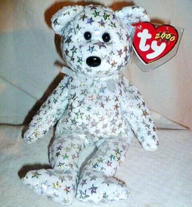 Ty the Beginning der Sternenteddy Geb. am 1. Januar 2000 MWMT - Bild 1 von 2