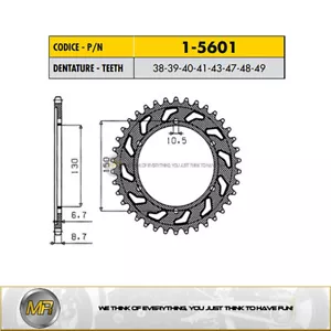 POUR YAMAHA XJR 1300 DE 1999 À 2003 COURONNE EN ACIER SUNSTAR 530 AVEC 39 DENTS - Imagen 1 de 1