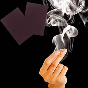 10x7cm Mystic Finger Hells Smoke Trick Smoking Illusion Kids Paper Magician K48 - Picture 1 of 8