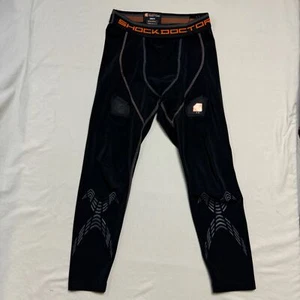 Hockey Pants Men’s X-Small Shock Doctor Black Grip Keep Up - Picture 1 of 5