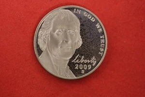 ESTATE FIND 2009 - S PROOF JEFFERSON NICKEL!!  #K52524 - Picture 1 of 2