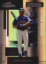 2004 (BLUE JAYS) Playoff Prestige Xtra Bases Purple #200 Vernon Wells