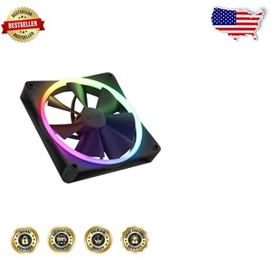 F140 140mm RGB Fans with Whisper-Quiet Cooling & Customizable Lighting Effects - Picture 1 of 2
