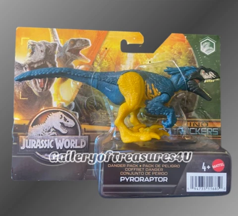 Jurassic World Dino Trackers Danger Pack Pyroraptor Dinosaur Cover