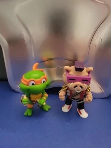 TMNT Bebop & Michaelangelo Funko Mystery Mini Figure  - Picture 1 of 1