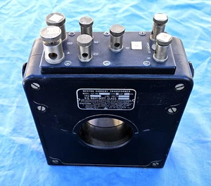 VINTAGE WESTON 461 TYP 5 STROMTRANSFORMATOR - Bild 1 von 4