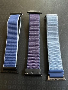 apple watch bands 41mm - 3 bands, slightly used - Zdjęcie 1 z 2