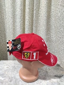Vintage Michael Schumacher Ferrari 2003 Hat Cap F1 Formula 1 Racing BNWT - Picture 1 of 11