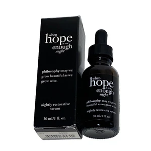 New Philosophy When Hope is not Enough siero notte 1 oz full size ritirato - Foto 1 di 4