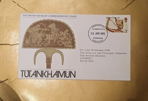 General Anniversaries - Treasures of Tutankhamun Exhibition London Hand Franked - Picture 1 of 3