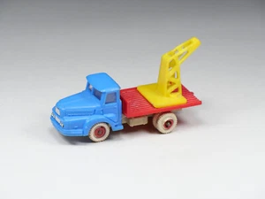 CLE - Unic Plateau avec Grue - Bleu et rouge - 1/90 - Bild 1 von 6
