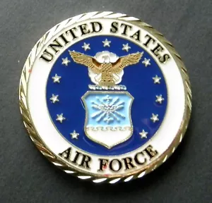 MONEDA DE DESAFÍO SERIE PATRIÓTICA DE LA FUERZA AÉREA DE LA USAF 1,75 PULGADAS NUEVA EN ESTUCHE - Imagen 1 de 3