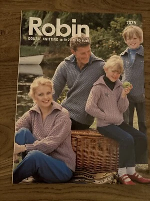 Robin Knitting pattern 2875 Sweater - Image 1 of 2