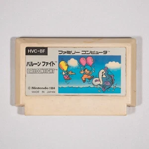 Balloon Fight (Famicom, 1985) Cartucho Probado Solo Japón Importación Nintendo - Imagen 1 de 2