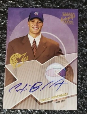 2002-03 Topps Xpectations Autographs Curtis Borchardt Auto #XA-CBC - Image 1 of 2