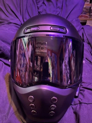 Helmet Motorcycle Full Face HJC V10 Matte Black 104070 - Image 1 of 3