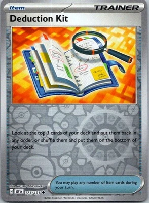 Deduction Kit Uncommon SV08: Surging Sparks 171/191 NM - Image 1 of 2