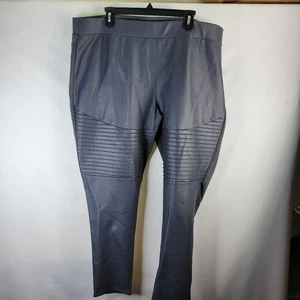 DG2 by Diane Gilman Gray Poly Spandex Polyurethane Coating Size 2X - Picture 1 of 8