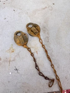 Antikes Konvolut 2er Set ohne Schlüssel - Bild 1 von 6