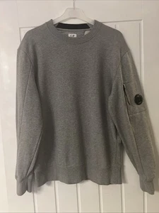C.P Company Lens Sudadera Jersey Gris M Mediana CP Sudadera - Imagen 1 de 6