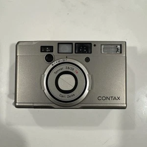 Cámara fotográfica compacta Contax T IX APS - plateada - Imagen 1 de 9