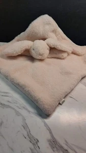 OOBLES Pink Bunny Rabbit  Soft Plush Baby Security Blanket  - Picture 1 of 8