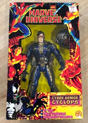 Figura Cyber Armor Cyclops 10" 1998 Marvel Comics Toy Biz ¡NUEVA! Foto 1 de 4