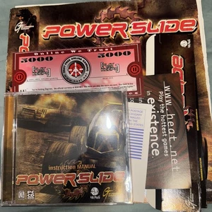 Power Slide CD Post Apocalyptic Off-Road Racing PC Juego 1998 NUEVO SELLADO - Imagen 1 de 4