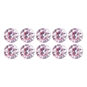 0.22 Ct SI-1 [10 Pcs Lot] Beautiful Round Diamond Cut 1.6 MM Pink Pink Diamond - Picture 1 of 5