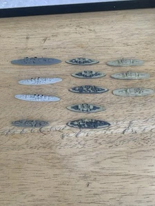 1/2400 (12) WWI BRITISH DREADNOUGHTS & PLASTIC SHIPS - Picture 1 of 7