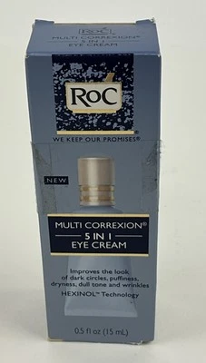 Crema para ojos ROC Multi Correxion 5 en 1 tecnología Hexinol 0,5 oz NUEVA sellada 2013 Foto 1 de 4